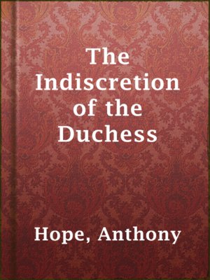 The Indiscretion of the Duchess - ebook